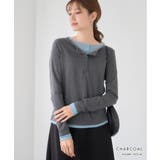 配色ヘンリーネックカットソープルオーバー[260113] | Growing Rich | 詳細画像2 