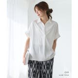 【GROWING RICH】オーバーサイズ 半袖スキッパーシャツ[251210] | Growing Rich | 詳細画像6 