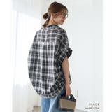 【GROWING RICH】チェック柄 オーバーサイズスキッパーシャツ[2512… | Growing Rich | 詳細画像13 