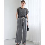 【GROWING RICH】接触冷感×落ち感で涼しく、すっきり見える。とろみデニ… | Growing Rich | 詳細画像4 