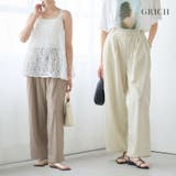【GROWING RICH】リネンライクタックパンツ[260435] | Growing Rich | 詳細画像1 