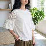 【GROWING RICH】刺繍レーススリーブプルオーバー[260305] | Growing Rich | 詳細画像1 