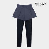 アッシュネイビー | UVカット率99 9%以上 ラッシュレギンス付きショートパンツ | DEAR COLOGNE