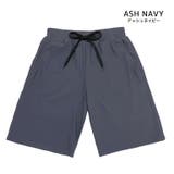 アッシュネイビー | のびのび履きやすい！ インナーがくっついた サーフパンツ | DEAR COLOGNE