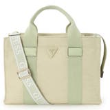 STG | [GUESS] CANVAS Ii Small Tote | GUESS【WOMEN】