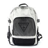 WHT | [GUESS] TRIANGLE LOGO BACKPACK | GUESS【MEN】