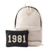 IVY | [GUESS] 1981 MESH LETTERING BACKPACK | GUESS【MEN】