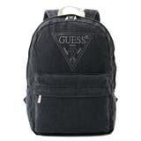 BLK | EMBROIDERY TRIANGLE LOGO | GUESS【MEN】
