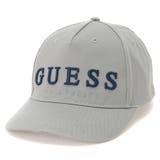 GRY | [GUESS] Logo Baseball Cap | GUESS【MEN】