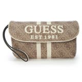 LTE | [GUESS] MILDRED Wristlet Cosmetic Bag | GUESS【WOMEN】