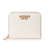 WHI | [GUESS] LAUREL Small Zip Around Wallet | GUESS【WOMEN】