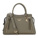 OLV | [GUESS] WRENLEY Satchel | GUESS【WOMEN】