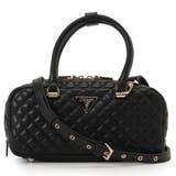 BLA | [GUESS] ECO Rianee Satchel | GUESS【WOMEN】