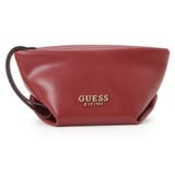 RED | [GUESS] ECO Evaine Makeup Bag | GUESS【WOMEN】