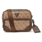 BEG | [GUESS] MILANO Double Zip Crossbody | GUESS【MEN】
