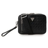BLA | [GUESS] TORINO Double Zip Camera Bag | GUESS【MEN】