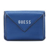 BLU | [GUESS] LILA Mini Wallet | GUESS【WOMEN】