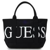 BLA | [GUESS] DERRY Canvas Tote | GUESS【WOMEN】