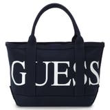 BLU | [GUESS] DERRY Canvas Tote | GUESS【WOMEN】