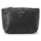 BLA | [GUESS] WILDER Large Top Zip | GUESS【WOMEN】