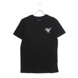 BLK | [GUESS] PALM SMALL TRIANGLE LOGO TEE | GUESS【MEN】