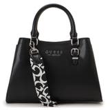 BLA | [GUESS] BARGER Satchel | GUESS【WOMEN】