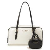 CUU | [GUESS] JUSTINA Shoulder Satchel | GUESS【WOMEN】