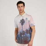 P76F | [GUESS] Eco LA Shirt | GUESS【MEN】
