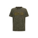 G8H5 | [GUESS] Embro Washed Tee | GUESS【MEN】