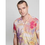 [GUESS] Eco Rayon Hawaiian Shirt | GUESS【MEN】 | 詳細画像2 