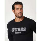 [GUESS] LS Cn Guess Box Logo Tee | GUESS【MEN】 | 詳細画像3 