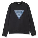 JBLK | [GUESS] TRIANGLE Patch Cn Sweatshirt | GUESS【MEN】