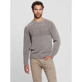 G1EC | [GUESS] ELLERY Cn Stitched Logo Sweater | GUESS【MEN】