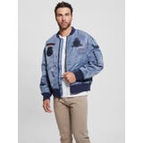 [GUESS] ACE Twill Flight Jacket | GUESS【MEN】 | 詳細画像1 