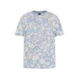 FB3H | [GUESS] SS Floral Burnout Crew | GUESS【MEN】