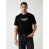 JBLK | Crew Neck Short | GUESS【MEN】
