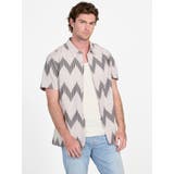 S04N | [GUESS] SS Herschel Slub Shirt | GUESS【MEN】