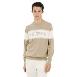 G9I0 | [GUESS] GEOFFREY Cn Ls Logo Sweater | GUESS【MEN】