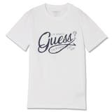 G011 | [GUESS] SS Cn Guess Logo Tee | GUESS【MEN】