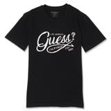 JBLK | [GUESS] SS Cn Guess Logo Tee | GUESS【MEN】