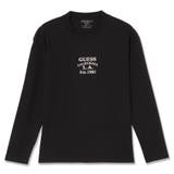 JBLK | [GUESS] LS Cn Over Embro Tee | GUESS【MEN】