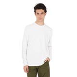 G018 | [GUESS] LS Tonal Peony Jacquard Crew | GUESS【MEN】