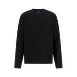JBLK | [GUESS] LS Tonal Peony Jacquard Crew | GUESS【MEN】