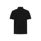 JBLK | [GUESS] SS Flocked Peony Polo | GUESS【MEN】
