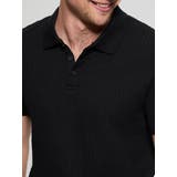 [GUESS] HOUNDSTOOTH Jacquard Polo Shirt | GUESS【MEN】 | 詳細画像10 