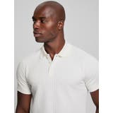 [GUESS] HOUNDSTOOTH Jacquard Polo Shirt | GUESS【MEN】 | 詳細画像4 