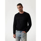 JBLK | [GUESS] ECO Beau Crewneck Sweatshirt | GUESS【MEN】