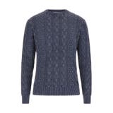 G7V2 | [GUESS] HERMAN Cn Cable Washed Sweater | GUESS【MEN】