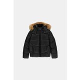 JBLK | [GUESS] PU Leather Puffer | GUESS【MEN】