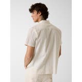 [GUESS] DOBBY Textured Stripe Shirt | GUESS【MEN】 | 詳細画像3 